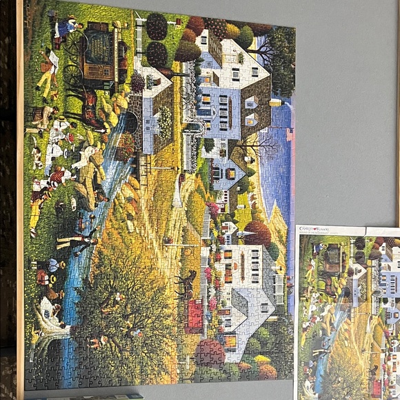 Buffalo “Hound of the Baskerville” Charles Wysocki Puzzle - 1000 Pieces - Picture 3 of 4